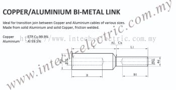Copper Aluminium BI-Metal Link 