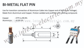 BI-Metal Flat Pin 