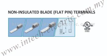 Non-Insulated Blade (FLAT PIN) Terminals
