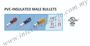 PVC-Insulated Male Bullets