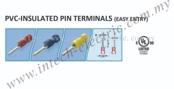 PVC-Insulated Pin Terminals