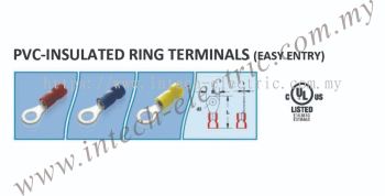 PVC-Insulated Ring Terminals 