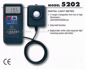 kyoritsu 5202 Digital Light Meter