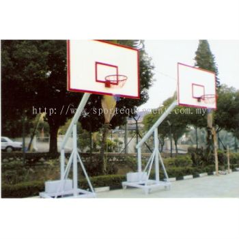 FIBREGLASS BASKETBALL BOARD & RING (PCS)