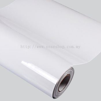 PX02630 Gloss White Sticker (Removable)