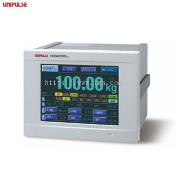 F805AT Graphic display/touch panel type all-in-one type weighing indicator