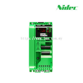 S100-03423-0B0000 COMMANDER AC DRIVE 3 PHASE INVERTER, MAX CONTINUOUS 8.8A, MOTOR SHAFT 4 KW, 5 HP, 380/480VAC +/- 10%