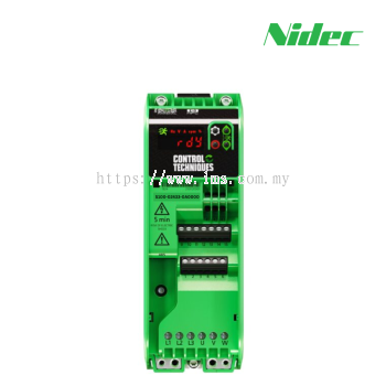 S100-02433-0A0000 COMMANDER S AC DRIVE 3 PHASE INVERTER, MAX CONTINUOUS 2.2A, MOTOR SHAFT 0.75 KW, 1 HP, 380/480VAC +/- 10%