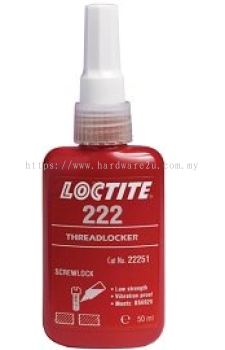 Loctite - 222 Low Strength ThreadLock Sealant