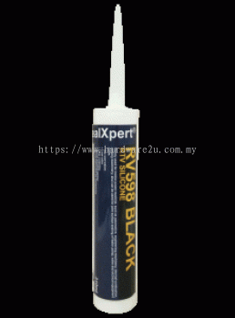 SEALXPERT RV598 BLACK RTV SILICONE