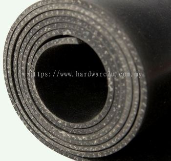 Neoprene Black Insert 2 ply Fabric ( 6mm x 1200mm x 5mtr )