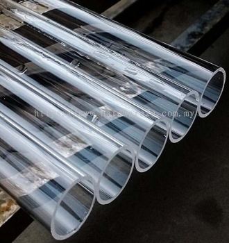 ACRYLIC TUBE - EXTRUDED ( CLEAR ) SIZE: OD 140MM X ID 134MM X 2000MM