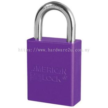 Master Lock A1105PRP Anodized Aluminum Safety Padlock,