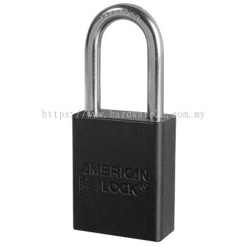 Master Lock A1106KAMKBLK Anodized Aluminum Safety Padlock