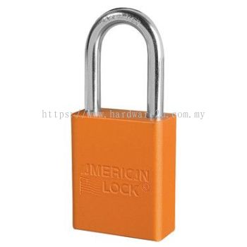 Master Lock A1106KAMKORJ Anodized Aluminum Safety Padlock