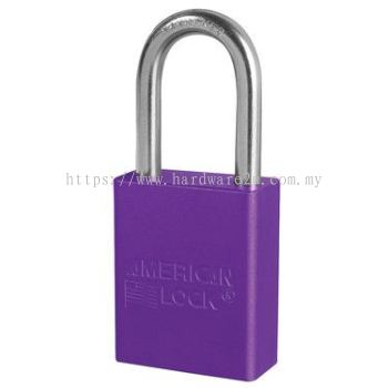 Master Lock A1106KAMKPRP Anodized Aluminum Safety Padlock