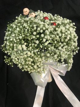 BabyBreath Bridal Bouquet (BB-187)