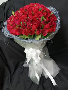 99 Roses Hand Bouquet (HB-719)