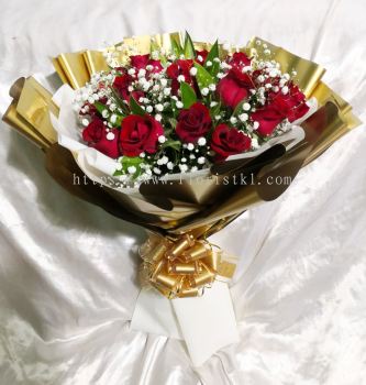 Red Rose Bouquet (HB-1052)