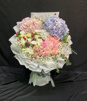 Hydrangea bouquet HB1157 floristkl