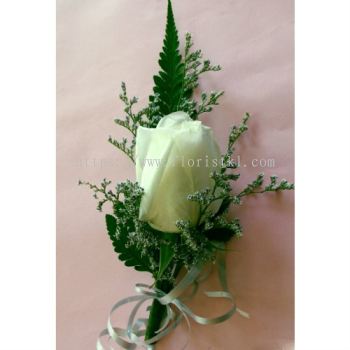 White Rose Corsage (CC-002)