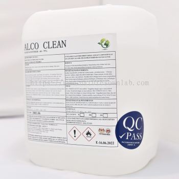 ALCO CLEAN HAND SANITISER 5L