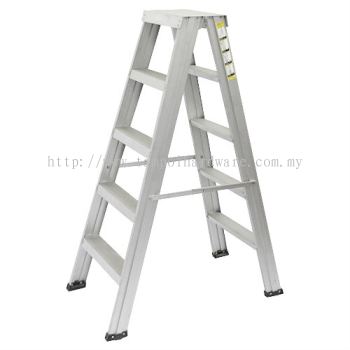 Double Sided Aluminium Ladder