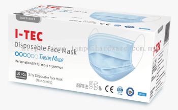 ITEC 3 Ply Disposable Face Mask