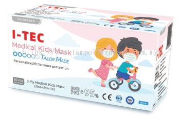 ITEC 3 Ply Medical Kids Mask BFE 95