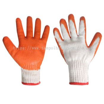 PVC DIPPED COTTON YARN GLOVE