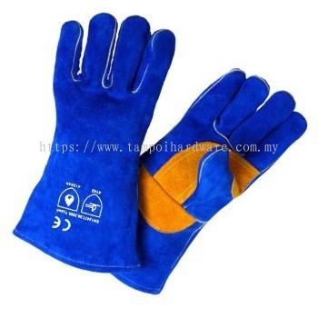 14" Heavy Duty Full Leather Glove