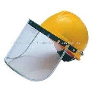 Safety Helmet with A2 Bracket & Clear Visor