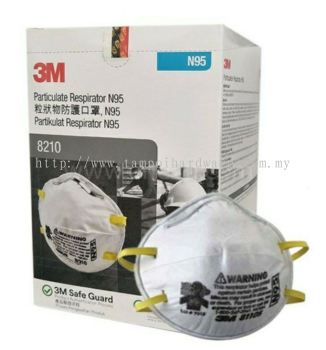 3M Particulate Respirator Mask 8210 N95