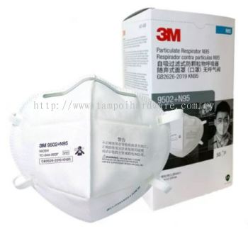 3M Particulate Respirator Mask 9502 N95
