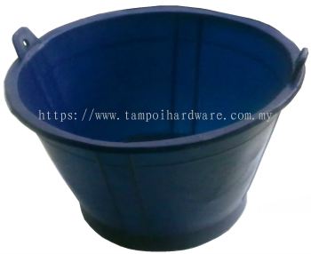 Blue Plastic Cement Pail