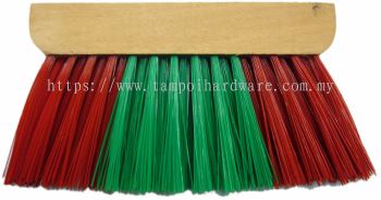 Hard Plastic Broom Wood