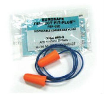 EUROSAFE Foam Corded Ear Plug