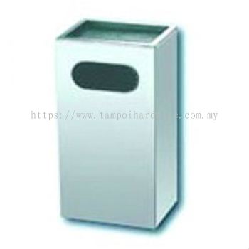 Stainless Steel Rectangular Ashtray Bin   RAS-053SS