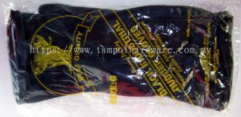 13" Black Rubber Glove