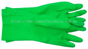 13" Green Household Glove