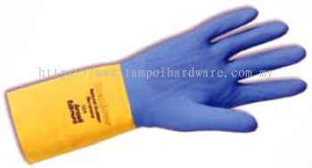 Twin Colour Nitrile Rubber Glove