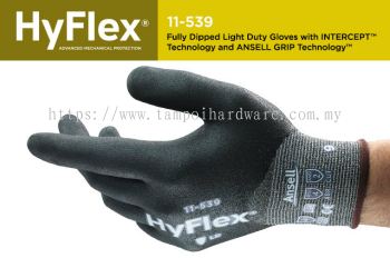 Ansell HyFlex Intercept 11-539 