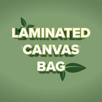 LAMINATED CANVAS BAG