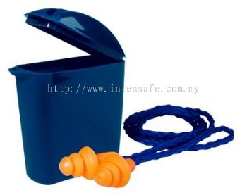 3M 1271 Reusable Earplugs with Cord and Case