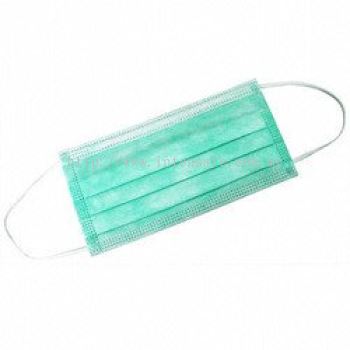 2 ply Disposable Mask with Nose Clip, 50pcs/box