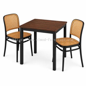 Rattan Chair With Square Table(TB11)