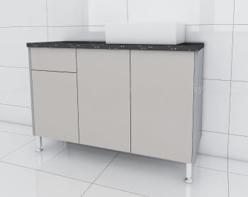 Standing Wash Cabinet With One Drawer