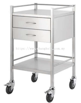 Trolley Double Drawer