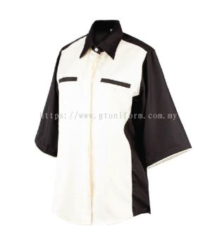 READY MADE UNIFORM F0613 (Begie & Black)