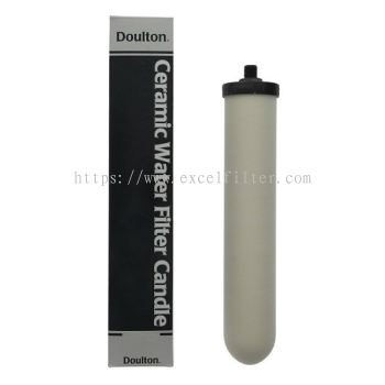 (CDL-10DE/S-STD) 10" Doulton England Ceramic Candle Filter (Short Head)